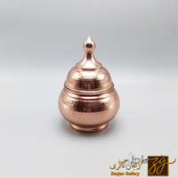 شکلات خوری مسی توپی