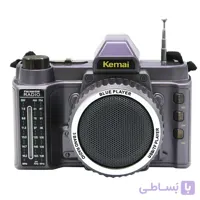 اسپیکر شارژی پرتابل بلوتوثی طرح دوربین عکاسیKEMAI MD-V8BT ا PORTABLE SPEAKER KEMAI MD-V8BT