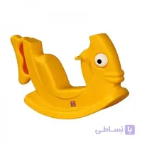الاکلنگ کودک طرح ماهی بدون سقف زرد 5003