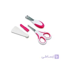 ست قیچی و ناخن گیر و سوهان سرخابی نویتا Nuvita