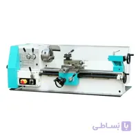 دستگاه تراش رومیزی تکفاز 70 سانتیمتری 750 وات سنتر 250 میلیمتر ا 750w bench lathe machine