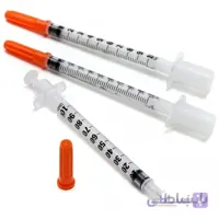 سرنگ یکپارچه انسولین بی دی حجم 1 میلی‌لیتر با سرسوزن گیج 31 و طول 8 میلی متر BD Insulin Syringe 1 ml ( بسته 10 عددی)