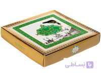 گز مظفری 40% مغز پسته مخصوص لقمه‌ای 450 گرمی | عسلی شیرخشتی