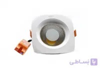 چراغ توکار سقفی 20 وات مربعی 12×12 سانتی