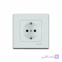 پریز برق ارت‌ دار دلند مدل آسا
