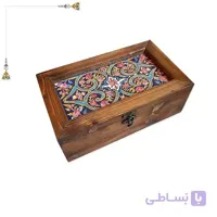 جعبه چوبی هدیه (15*25) کد B23