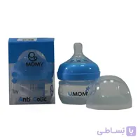 شیرخوری 60 میلی لیتر دهانه عریض umomy کد 10509