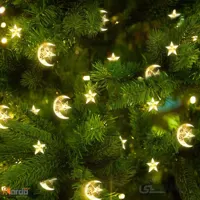 ریسه ستاره و ماه LED