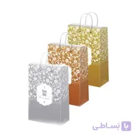 ساک دستی هدیه لاکچری طلائی