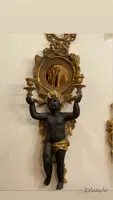 مجسمه و جاشمعی فرشته دیوارکوب کد ۱۰۲۱۰۹