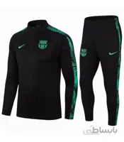 گرمکن شلوار باشگاهی بارسلونا Barcelona Strike 21/22 Track Suit Black