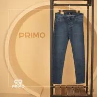 شلوار جین اسلیم فیت ساده سایز بزرگ 4152/47