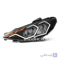 چراغ اسپرت پژو 206 جلو جقت طرح پلاس