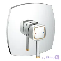 شیر توالت توکار گلد-کروم گروهه مدل Grandera کد KGR1008 - با مغزی ا GROHE GRANDERA CONCEALED TOILET MIXER