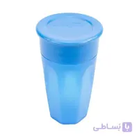 لیوان آموزشی 300 میل 360 درجه آبی دکتر براون Drbrowns