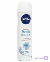 اسپري بدن زنانه نيوآ - NIVEA مدل Fresh natural با حجم 150ml