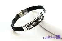دستبند مردانه چرمی