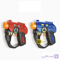 تفنگ موزیکال 2 عددی Space patrol gun