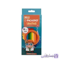 مدادرنگی 12 رنگ پیکاسو -Picasso- جعبه مقوایی