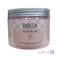 ماسک مو ریبیزا Ribiza داخل حمام 500 گرمی