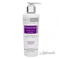 ژل شستشوی صورت فیس دوکس مدل Pigmasome مناسب پوست های تیره و دارای لک حجم 200 ml ا Facedoux Pigmasome Face wash For Pigmented Skin 200 ml
