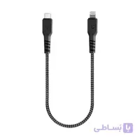 کابل USB-C به لایتنینگ انرژیا مدل FibraTough طول 30cm