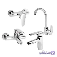 ست شیرآلات مدل تندیس