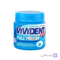 آدامس ویویدنت نعنایی Full fresh وزن 90 گرم ا Vivident Full Fresh Gum