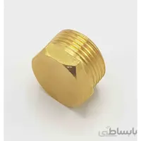 درپوش 1 اینچ برنجی