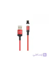 کابل تبدیل USB به لایتنینگ/USB-C/microUSB لیتو مدل LD-23 طول 1 متر ا LEITU LD-23 USB DATA CABLE