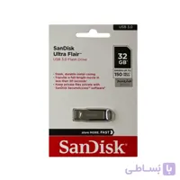 فلش مموری سن دیسک Ultra Flair _ CZ73 | ظرفیت 32 گیگابایت ا SanDisk Ultra Flair CZ73 Flash Memory 32GB کد 282549