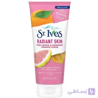 اسکراب روشن کننده پرتغال و لیمو سینت ایوز St.Ives ا St.Ives Radiant Skin Pink Lemon and Mandarin Orange Scrub
