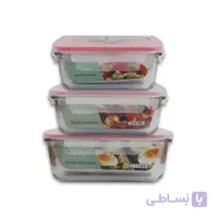 ظرف نگهدارنده لیمون کد ۱۸۰۶ مجموعه ۳ عددی