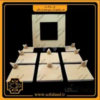 ست هفت سین خشتی پرنده دار سفالند