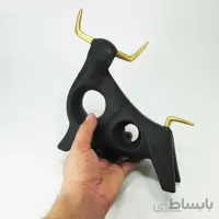 مجسمه طرح گاو مدل ماتادور - ونداهایپر - سفید تک