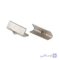 بسته سر بند نقره ای 25mm بسته 15 عددی