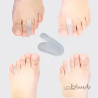 لا انگشتی سیلیکونی طب و صنعت کد 10400 ا TeboSanat Silicone Toe Separators