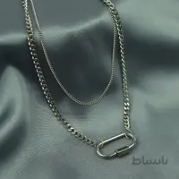 گردنبند استیل کد 465857