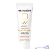 ضد آفتاب بی رنگ هیدرا مناسب پوست خشک +SPF50 درماتیپیک ا Sunscreen Hydra Cream SFP50+ 50ml DERMATYPIQUE