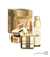پک کرم روز-شب و سرم لورآل گلد LOREAL