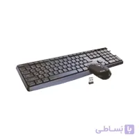 کیبورد و موس بی سیمEFFORT مدل EF-5000W ا EFFORT wireless keyboard and mouse model EF-5000W