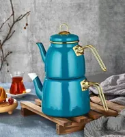 کتری و قوری لعابی ترکیه