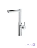 شیر آشپزخانه دو منظوره یونیک کروم مات شودر ا Unic Chrome Mat Kitchen
