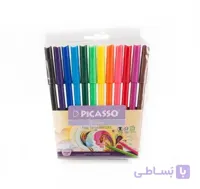 ماژیک 12 رنگ پیکاسو picasso کد stma1001