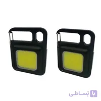 چراغ قوه مدل 2w با نور مهتابی بسته 2 عددی