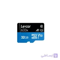 کارت حافظه microSDHC لکسار مدل Blue Series ظرفیت 32 گیگابایت ا Lexar microSDHC Blue Series UHS-I 32GB