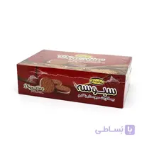 بیسکوئیت کرمدار سبوسه جعبه ای گرجی