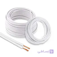 سیم نایلون 1/5*2 ویام کابل حلقه 100 متری