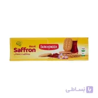 بیسکویت سلفونی زعفرانی 130 گرمی فرخنده