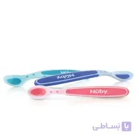 قاشق حرارتی 3 عددی نوبی Nuby
